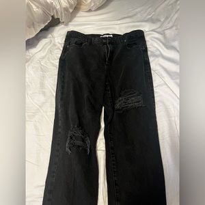 garage black jeans size 11